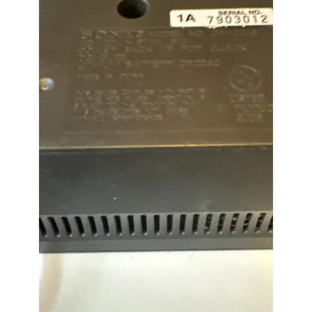 Sony 1990s Sony Dream Machine Alarm, AM/FM Radio Model ICF-218 Display 2545AB